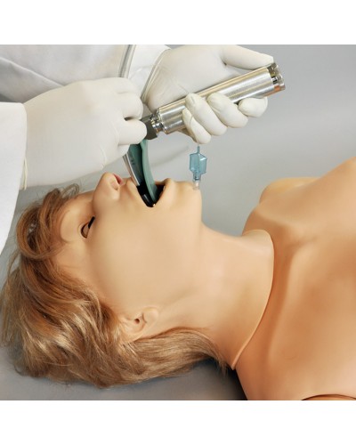 Code Blue® I - Multipurpose CPR and Patient Care Simulator intubatable airways